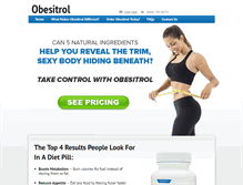 Tablet Screenshot of obesitrol.com